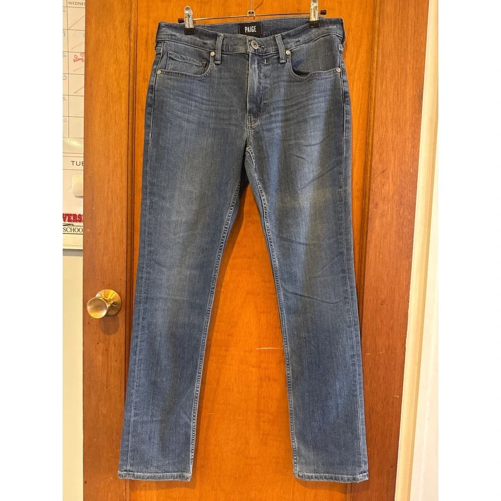 Paige jeans‎ men's Lennox 32x31 slim fit blue